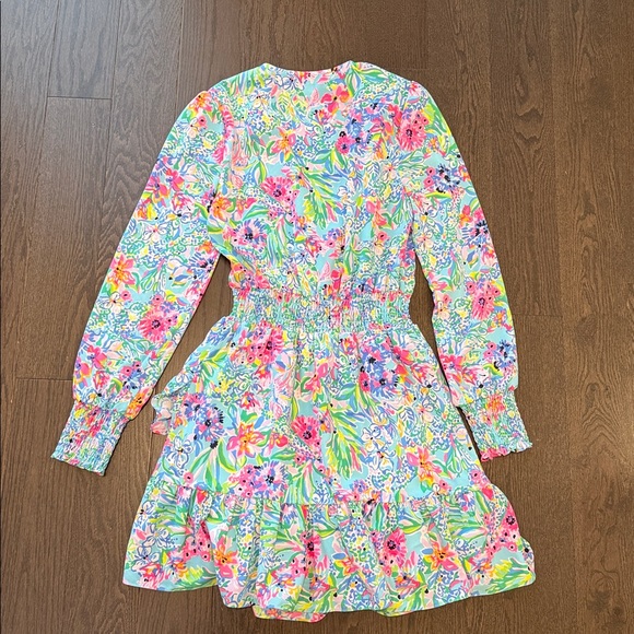 Lily Pulitzer multicolor dress size 0 - Picture 6 of 10